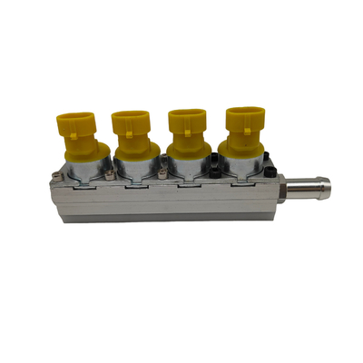 Proyecto personalizable del carril del inyector de prueba profesional para coches de GNC o GLP