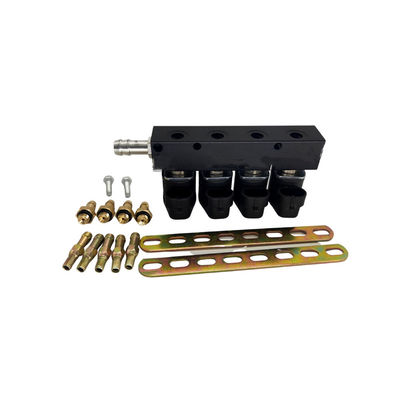 comprar 3 inyector del carril del ohmio LN-LIG1S LPG CNG para 4 el equipo automotriz de la conversión del cilindro GLP GNV online manufacture