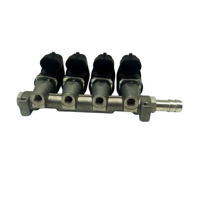 comprar Carril multi del inyector del cilindro del LPG CNG del negro LN-LIG1 para el coche de alta velocidad de 3 ohmios online manufacture