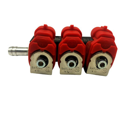 comprar Carril del inyector de LLANO LN-VTK03 para el cilindro 3 coches del LPG CNG de 3 ohmios online manufacture