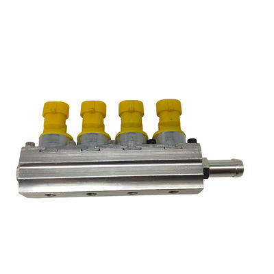comprar Kit de conversión de GNL a GNC de 4 cilindros con rieles de inyección de combustible de aleación de aluminio y resistencia de 3 Ohm online manufacture