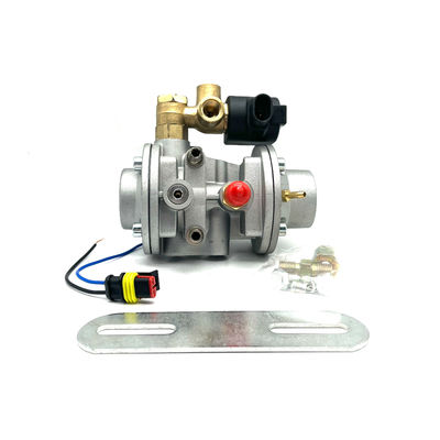 comprar Regulador de presión negro de plata del combustible CNG del coche 12VDC para el sistema de inyección secuencial online manufacture