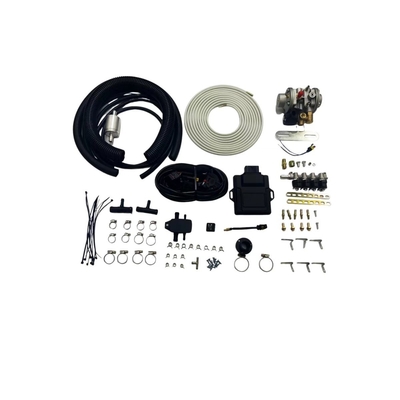 Carril del inyector del CYL del ECU 4 del plástico del ABS del Pin de Kit With 48 de la conversión de CNG Autogas