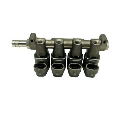 Carril del inyector del ohmio LN-LIG1 LPG CNG del gris 2 para 4 inyectores automotrices del cilindro