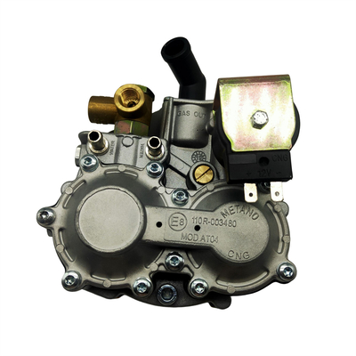 Reductor de presión de LN-AT04B CNG para el regulador negro de alta presión de la electroválvula