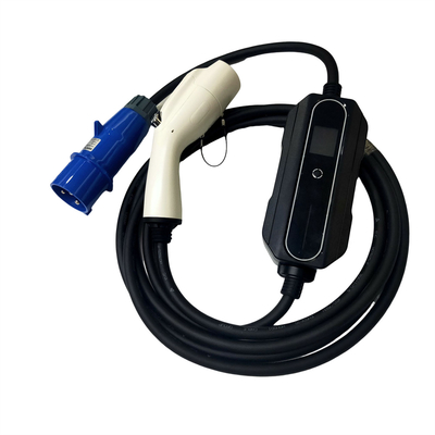 cargador portátil ajustable de la CA GB/T20234 EV de 32A 7KW para el tipo estándar internacional - 2