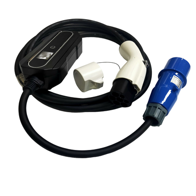 cargador portátil ajustable de la CA GB/T20234 EV de 32A 7KW para el tipo estándar internacional - 2