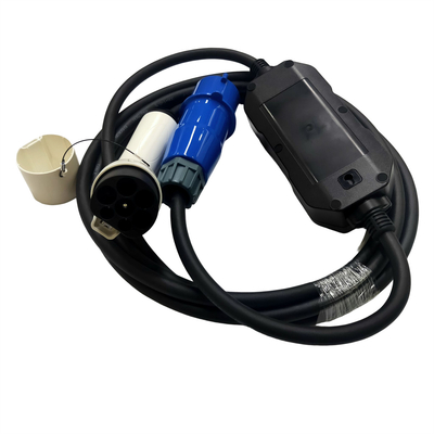 cargador portátil ajustable de la CA GB/T20234 EV de 32A 7KW para el tipo estándar internacional - 2