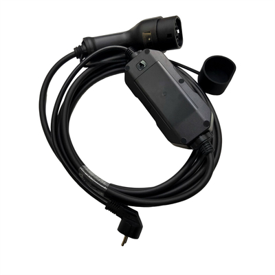 Cargador portátil de plata de la galjanoplastia EV 1 CA 16A de la fase ajustable con el enchufe de carga de Schuko