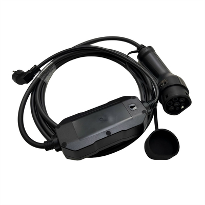 Cargador portátil de plata de la galjanoplastia EV 1 CA 16A de la fase ajustable con el enchufe de carga de Schuko