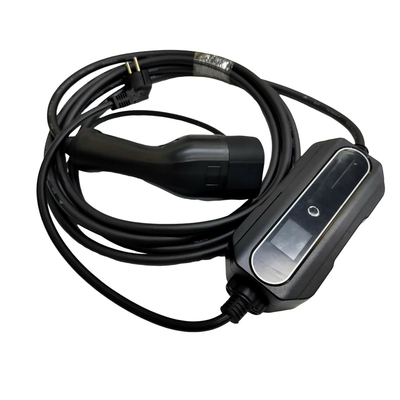 Cargador portátil de plata de la galjanoplastia EV 1 CA 16A de la fase ajustable con el enchufe de carga de Schuko
