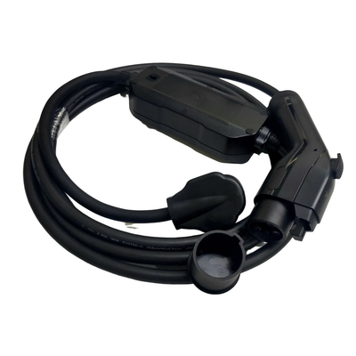 Cargador portátil de carga del Type2 EV del enchufe Nema14-50 1 CA 32A de la fase ajustable