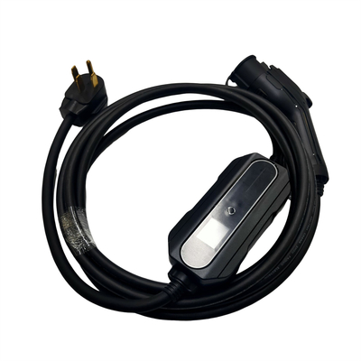 Cargador portátil de carga del Type2 EV del enchufe Nema14-50 1 CA 32A de la fase ajustable