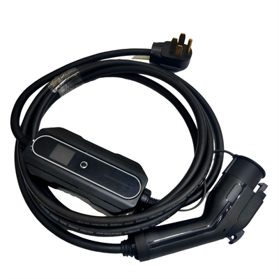 Cargador portátil de carga del Type2 EV del enchufe Nema14-50 1 CA 32A de la fase ajustable