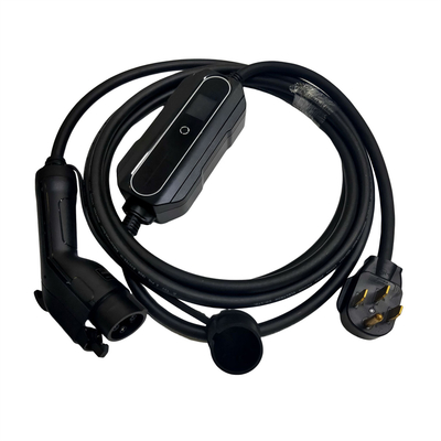 Cargador portátil de carga del Type2 EV del enchufe Nema14-50 1 CA 32A de la fase ajustable