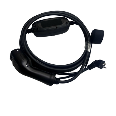 1 tipo portátil del cargador 1,0 de la fase 16A 3.5KW IEC62196 EV - 2 con el enchufe de carga de Schuko