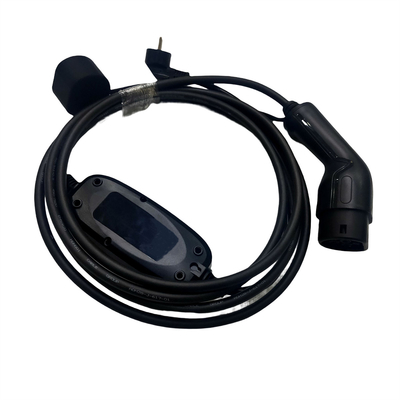 1 tipo portátil del cargador 1,0 de la fase 16A 3.5KW IEC62196 EV - 2 con el enchufe de carga de Schuko