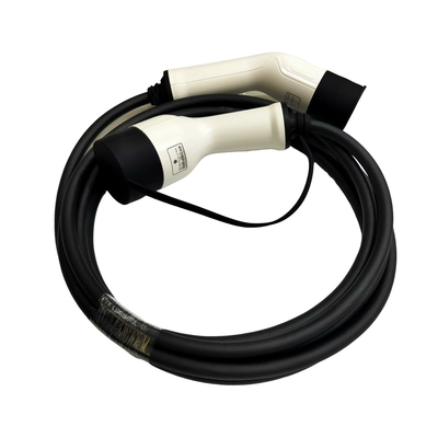 Estándar europeo 1 cargador portátil ajustable de la CA 32A EV de la fase con el enchufe de carga de Schuko