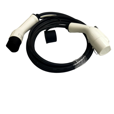 CA 32A 7KW IP55 de LLANO 1 zócalo portátil del cargador IEC62196 2 de la fase EV