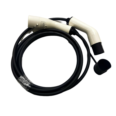 Cargador portátil de LLANO EV 1 CA 32A 7KW de la fase para el enchufe de carga de Schuko de 2 zócalos