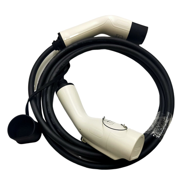 Cargador portátil de LLANO EV 1 CA 32A 7KW de la fase para el enchufe de carga de Schuko de 2 zócalos