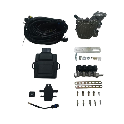 Kits de conversión LPG de carril de inyector de 4 cilindros ECU de 48 pines Mini para coches LPG GPL