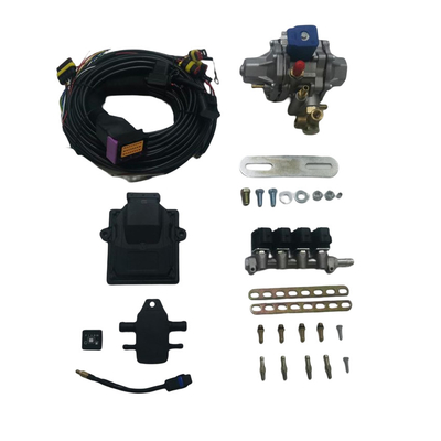 Riel de inyector de 4 cilindros, reductor de 24 pines ECU LPG CNG para Mini Kits de conversión CNG LPG