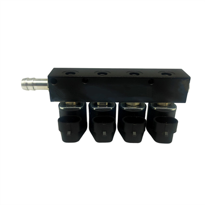 2 ohmios 3 carril negro del inyector de la resistencia LN-LIG1S LPG CNG del ohmio para Autogas