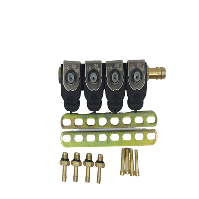 2 ohmios 3 carril negro del inyector de la resistencia LN-LIG1S LPG CNG del ohmio para Autogas