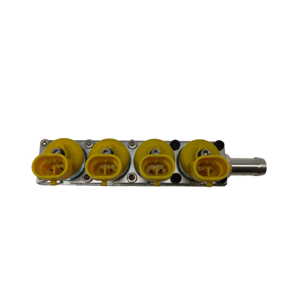 Proyecto personalizable del carril del inyector de prueba profesional para coches de GNC o GLP