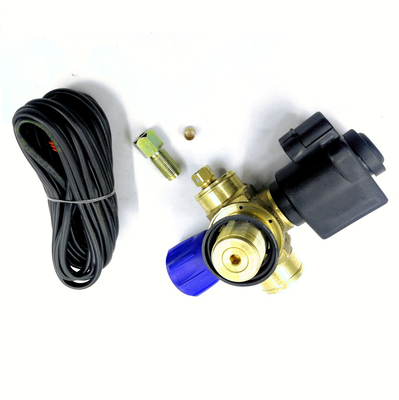 Válvula de gas del coche de la válvula del cilindro del solenoide CNG DC12V para el sistema de carburante auto de gas