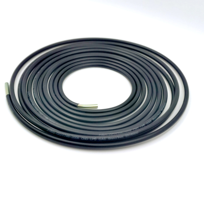Manguera de acero con poco carbono del LPG CNG 6m m x 1m m para el sistema de carburante de gas del coche