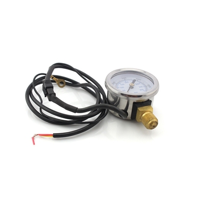 Sensor de cobre amarillo del indicador de presión de 0-6000 PSI CNG para el sistema de carburante de Autogas del coche