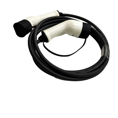 Good price Estándar europeo 1 cargador portátil ajustable de la CA 32A EV de la fase con el enchufe de carga de Schuko en línea